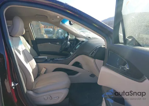 2017 Lincoln Mkx Select z USA, uszkodzony, nr VIN 2LMPJ6KR9HBL25198